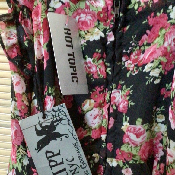 ๐ฅTRIPP NWT dress back tie/zipper ruffles straps - Picture 4 of 16